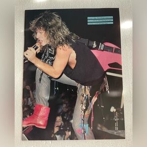 Vintage Jon Bon Jovi pinup